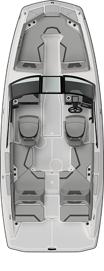 Top down view